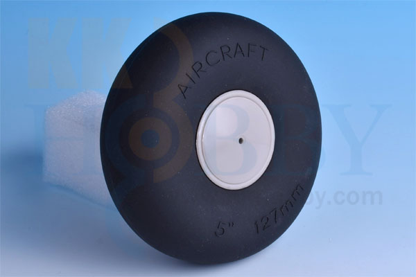 プラスチックハブバルーンタイヤ 5インチ（127mm）