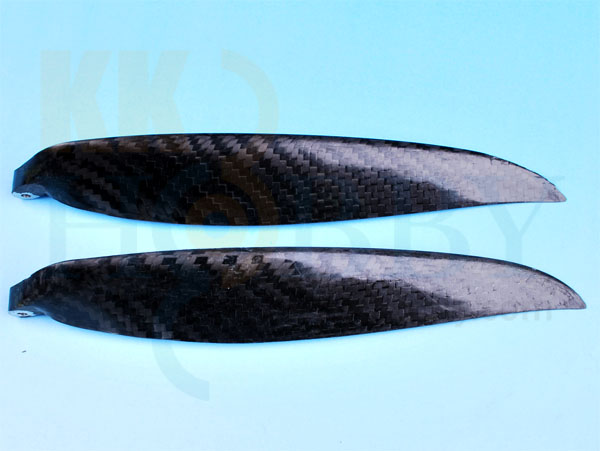 KK HOBBY 】 カーボン折ペラ（Bタイプ） 15x10