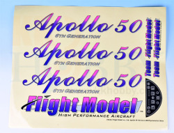 Apollo 50用ステッカー