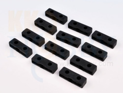 KK HOBBY 】 フタバ サーボ用ゴムブッシュ S9350・S9451用（角12個入