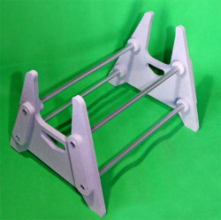 ドライカーボン製　ラジコン飛行機用自作機体スタンド ドライカーボン製 ラジコン飛行機用自作機体スタンド