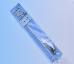 カシオペア　ボールリンク付きロッドセット1.2mmピアノ線650mm