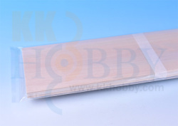 【 1mm 厚 】 バルサシート 100x1000mm（5枚）
