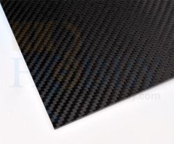 カーボンシート 195x245x1mm （綾織り）