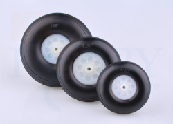 ラバープラスチックハブホイール