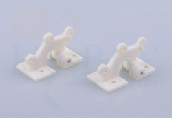 ハッチ用ヒンジ（2個セット） ホワイトタイプ