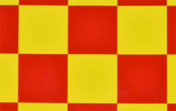 ＫＫフィルム 3x3 チェッカー（レッド+イエロー）