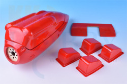 KKHOBBY 】 マッキ M33 50EP （レッド）用ポッド ラジコン飛行機