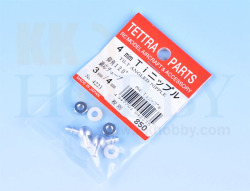 (未使用･未開封品)　テトラ 4mmTiニップル (3φチューブ用) 04223 tu1jdyt KK HOBBY 】 4mmTi（ティルト）ニップル：（グロー用） 小型 テトラ