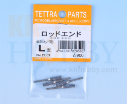 ロッドエンド Ｌ型（φ2mm用）