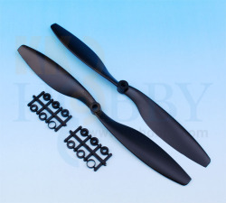 GENFAN　プロペラ1045（正・逆ピッチセット）：ブラック