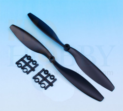 GENFAN　プロペラ9047（正・逆ピッチセット）：ブラック