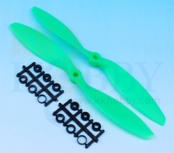 GENFAN　プロペラ8038（正・逆ピッチセット）：ブラック