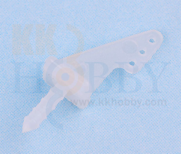 ミニ三角ホーン（高さ12ｍm：3穴　乳白色）10個入