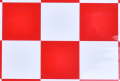 ＫＫフィルム 5x5 チェッカー（ホワイト+レッド）