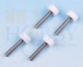 ポリカーボネード+ステンレスつまみねじ（M4x20mm）  ４個入