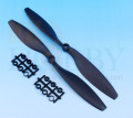 GENFAN　カーボン入りプロペラ8045（正・逆ピッチセット）：ブラック