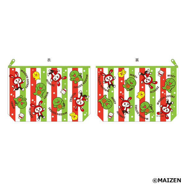 まいぜんシスターズ　ポーチ　総柄 4580560330619