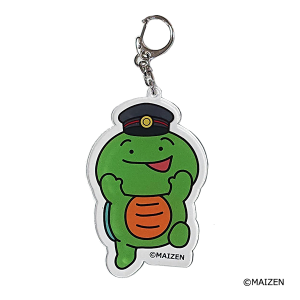 まいぜんシスターズ　アクリルキーホルダーマイッキー（駅員）
