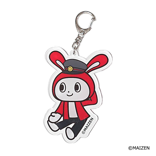 まいぜんシスターズ　アクリルキーホルダーぜんいち（駅員）