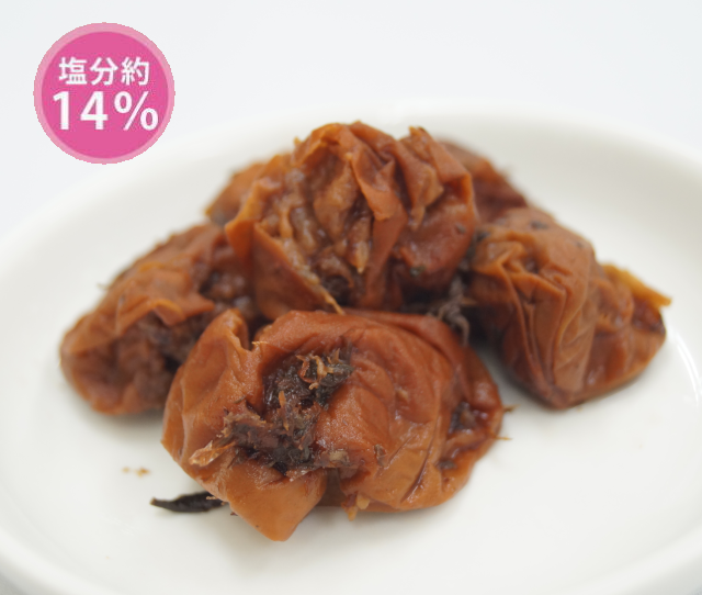 ほころび梅350ｇ（かつお味梅）