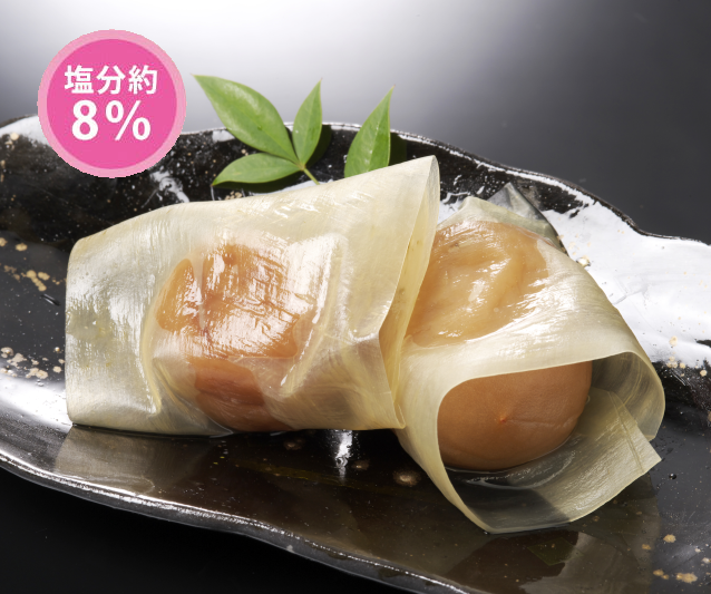 紀州南高梅　はちみつ入り　こんぶ巻梅（こんぶまきうめ）　250g（木箱）