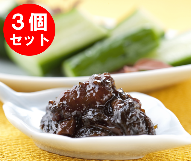 【まとめ買いがお得】梅干のり（うめぼしのり）　100g×3個