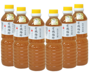 【まとめ買いがお得】紀州南高梅　有機梅酢500ml×6本