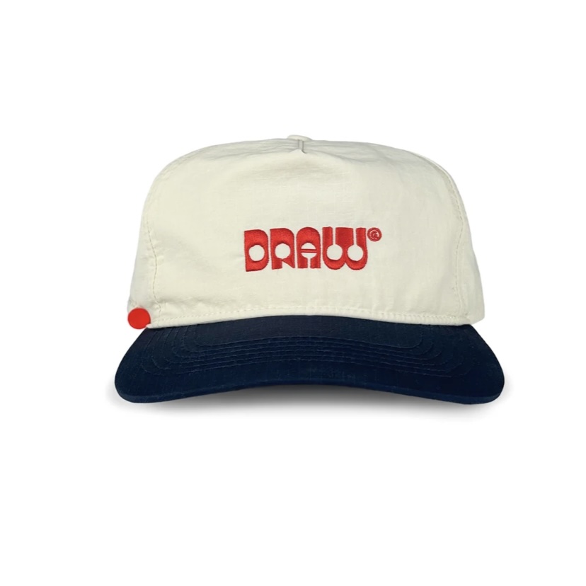 DRAW Cap キャップ Off White/Midnight Navy ホワイト/ネイビー