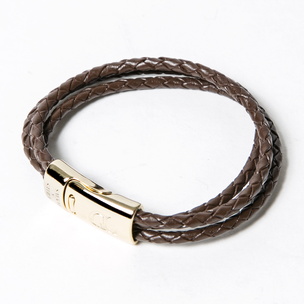 (PRICE DOWN) GILLES & LOEWS Bracelet GL Brown