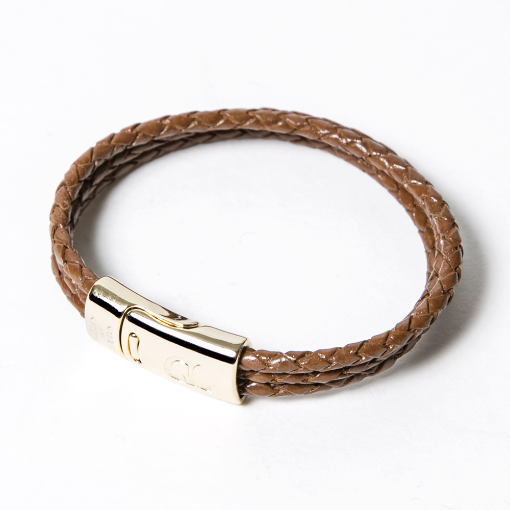 (PRICE DOWN) GILLES & LOEWS Bracelet GL Camel