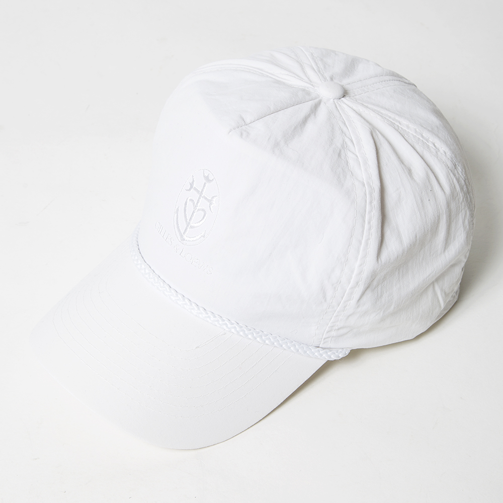 GILLES & LOEWS CAP Rope White