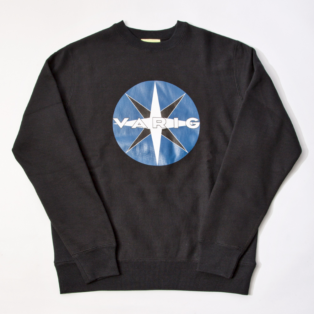 GILLES & LOEWS Sweat Crew Black VARIG