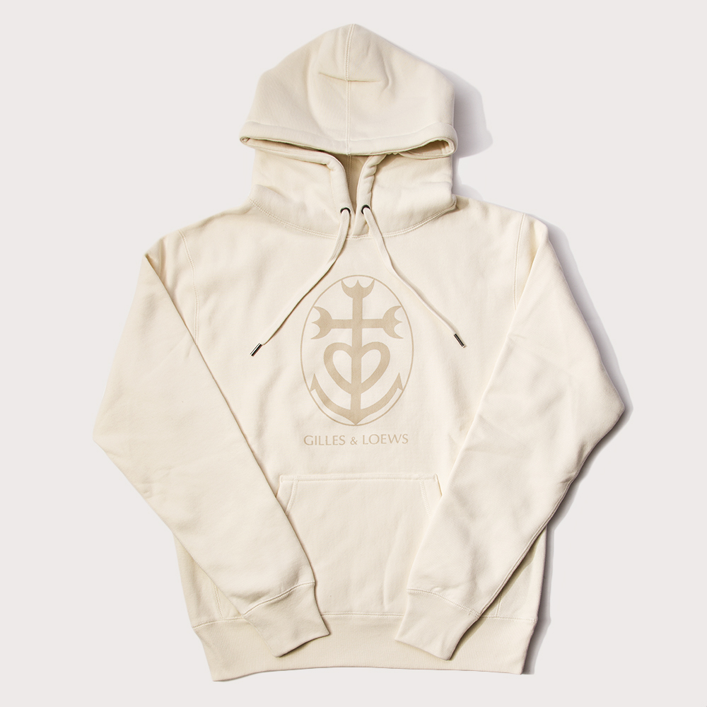GILLES & LOEWS Sweat Hoodie Ivory GILLES & LOEWS