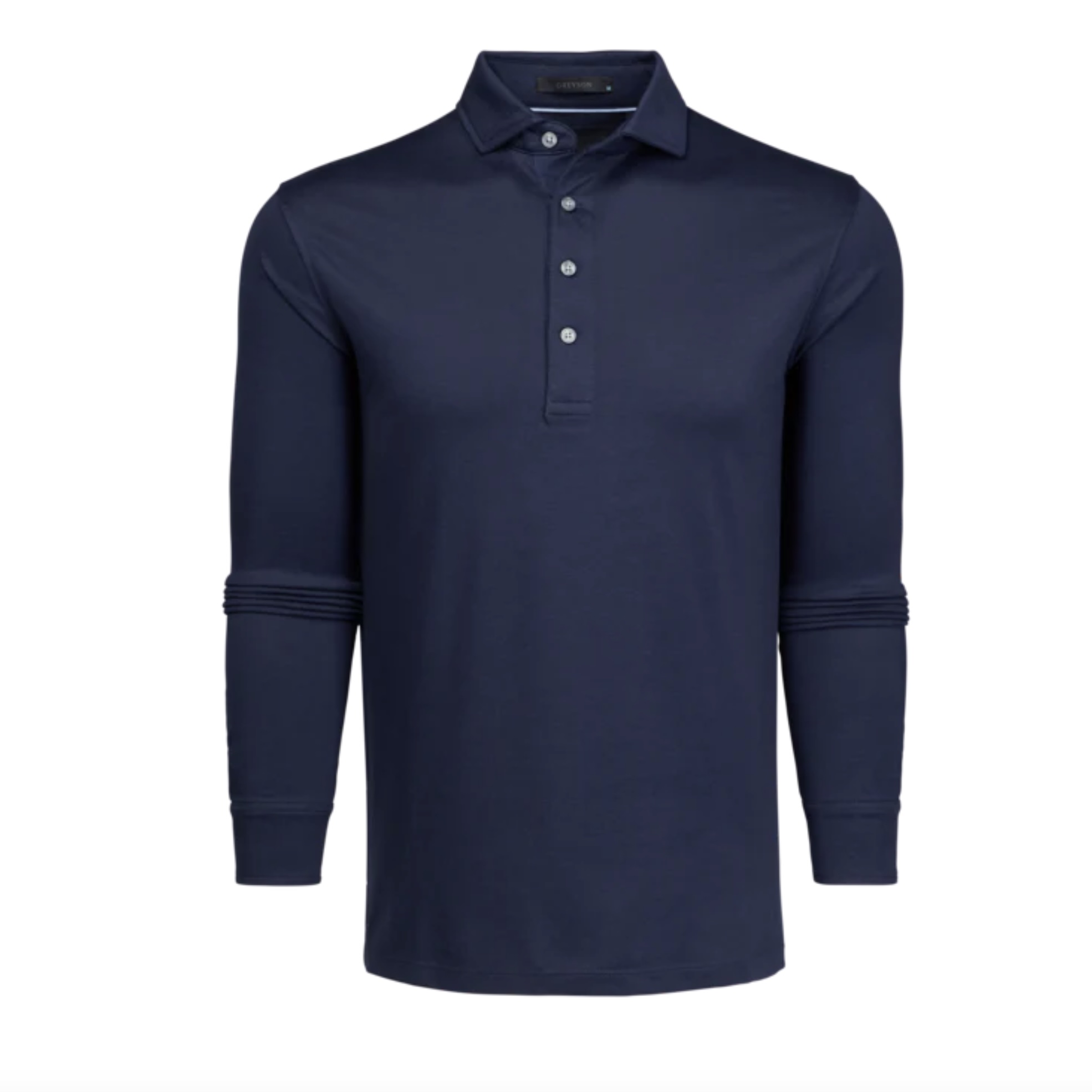 GREYSON Men's Long Sleeve Polo 男性用長袖袖ポロ Omaha Maltese ネイビー