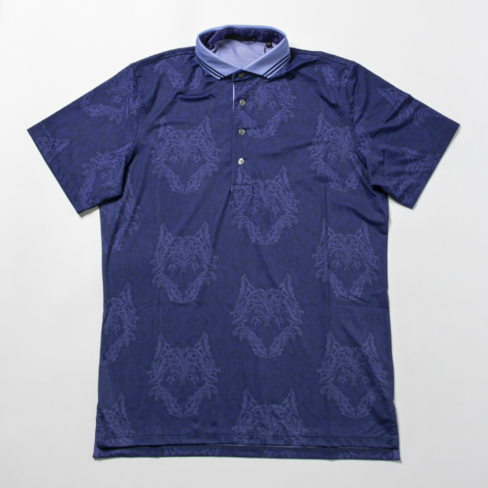 GREYSON Men's Polo Dolphin Island Polo Maltese Blue