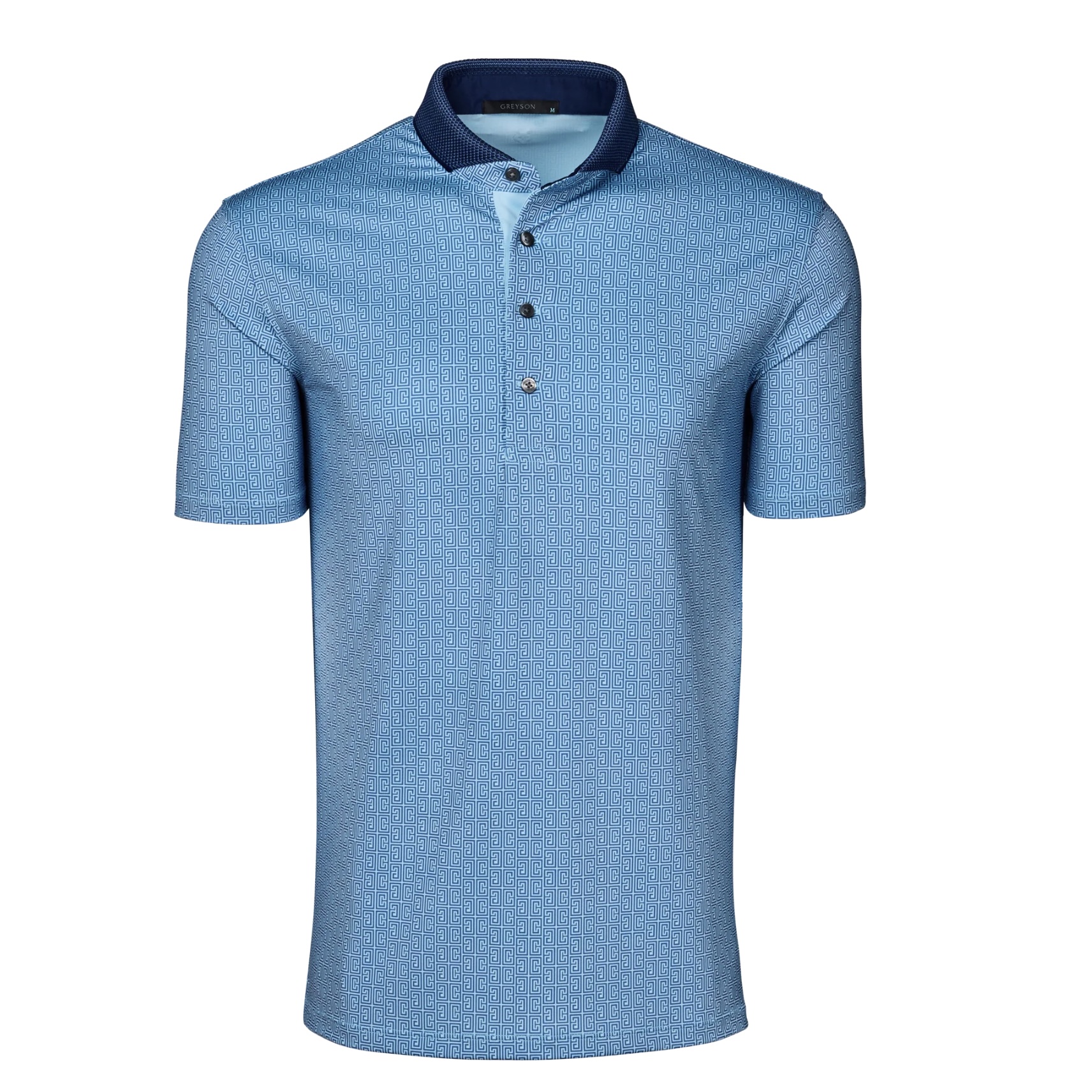 GREYSON Men's Polo 男性用半袖ポロ Pathfinder Wolf Blue ブルー