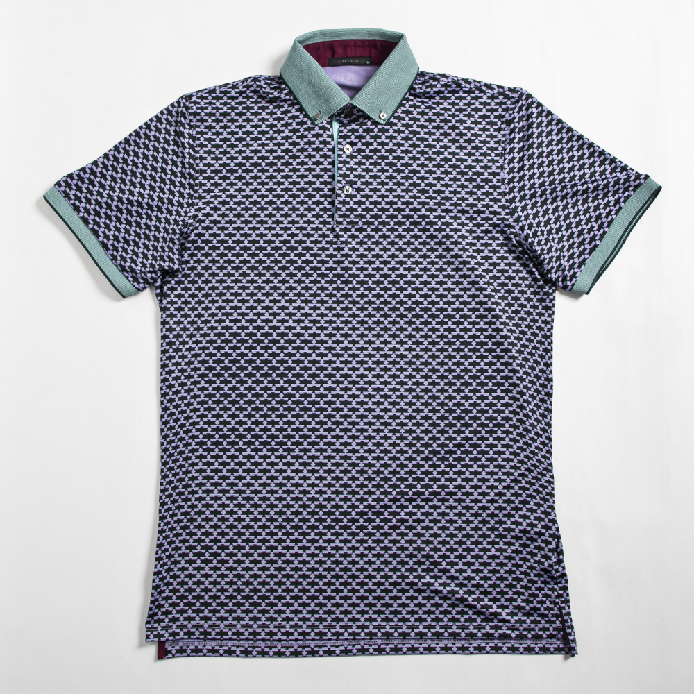 GREYSON Men's Thunderbird Polo Windflower