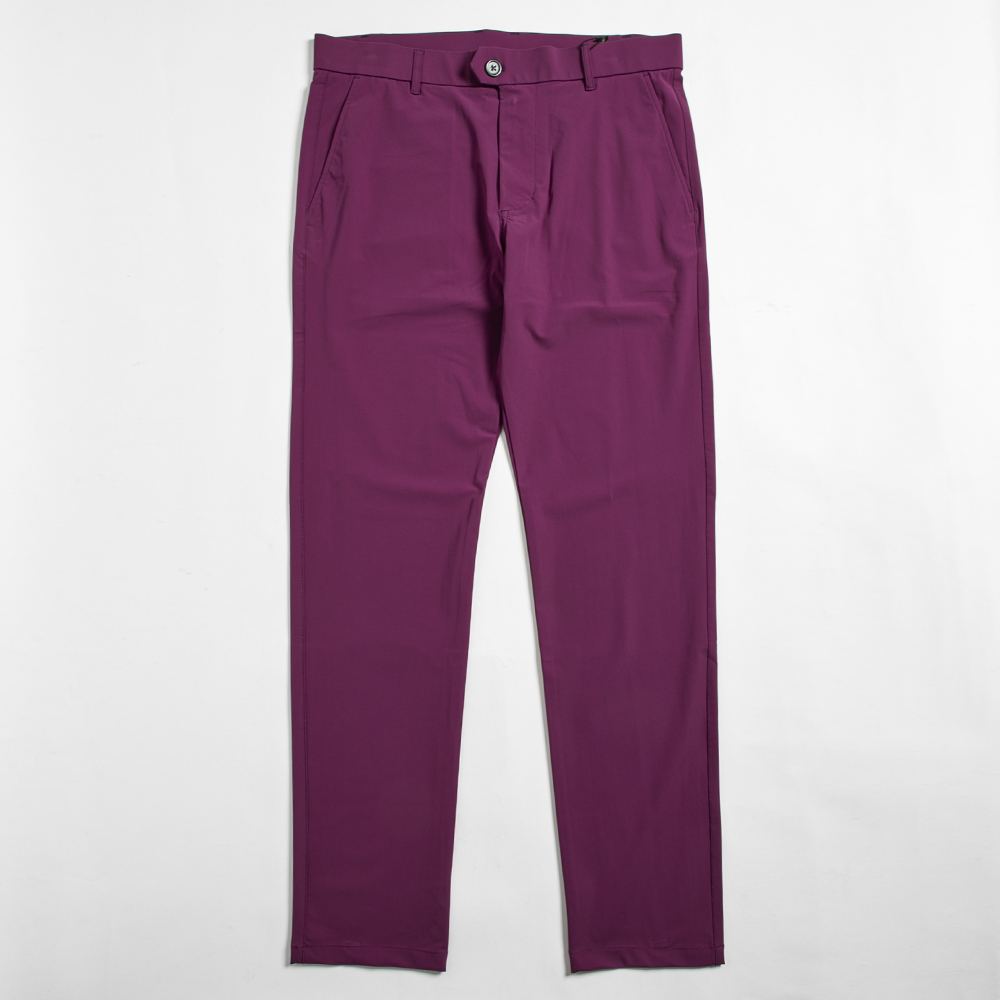 GREYSON Men's Trousers パンツ Montauk Aubergine ワイン