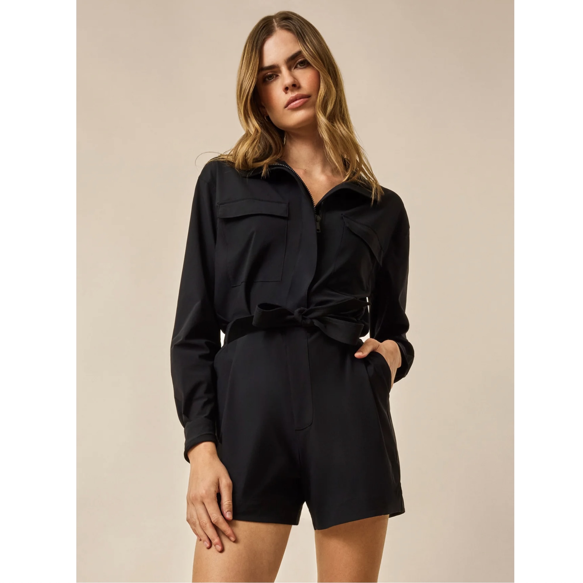 GREYSON Women's Short Jump Suit Evren Midnight Sky ネイビー