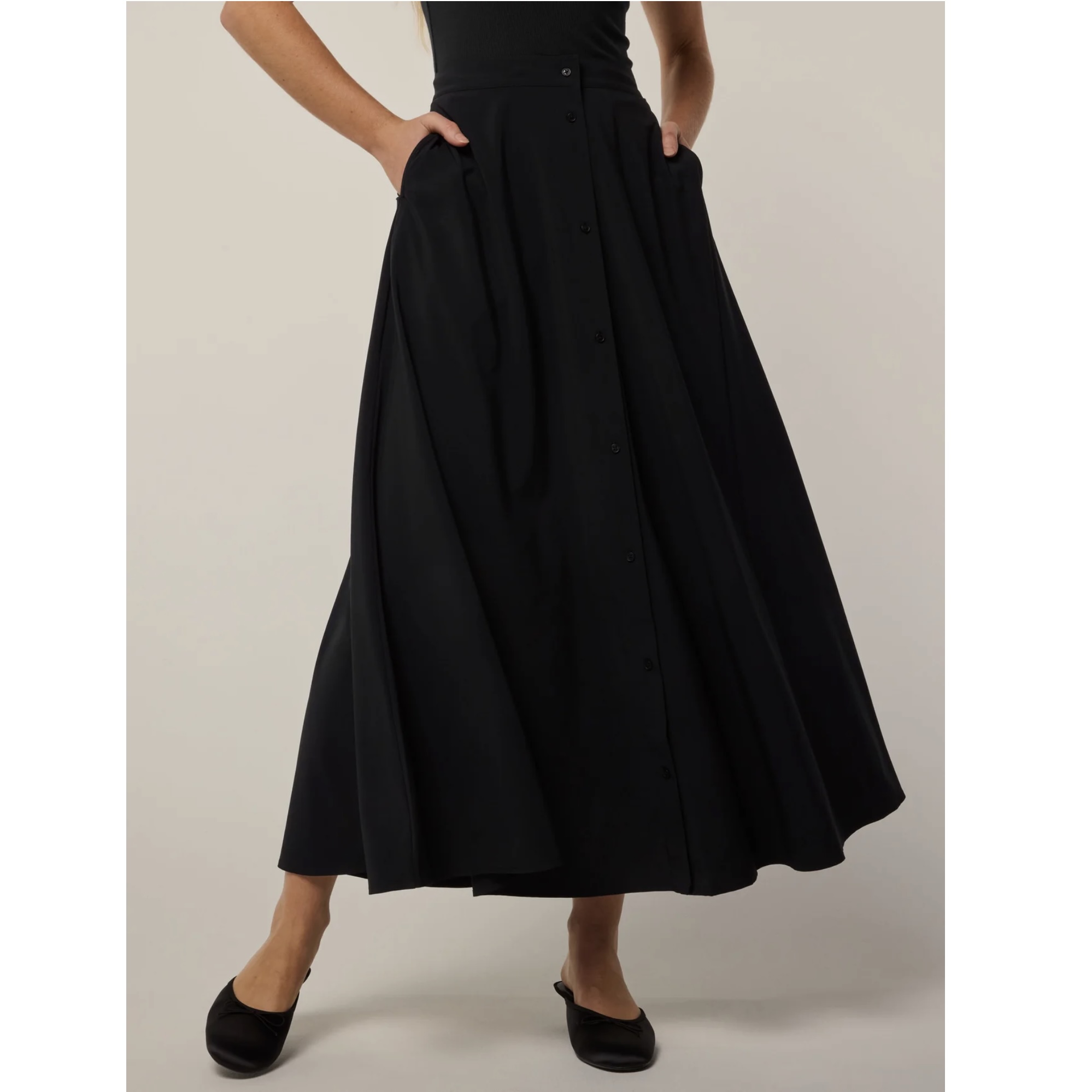 GREYSON Women's Ashe Midi Skirt Shepherd