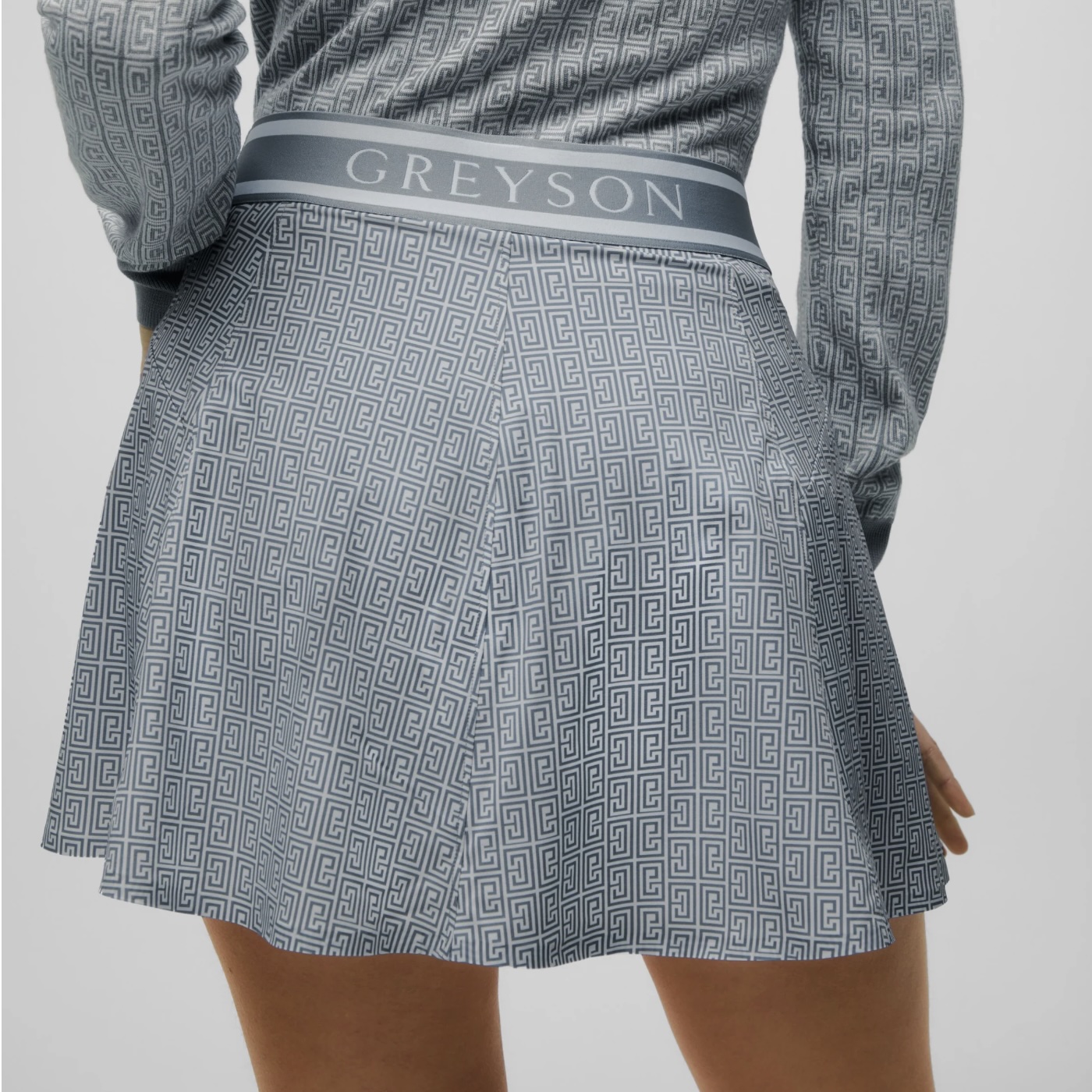 GREYSON Women's Skirt スカート Phoenix Pathfinder Flare フレア Bluestone グレー