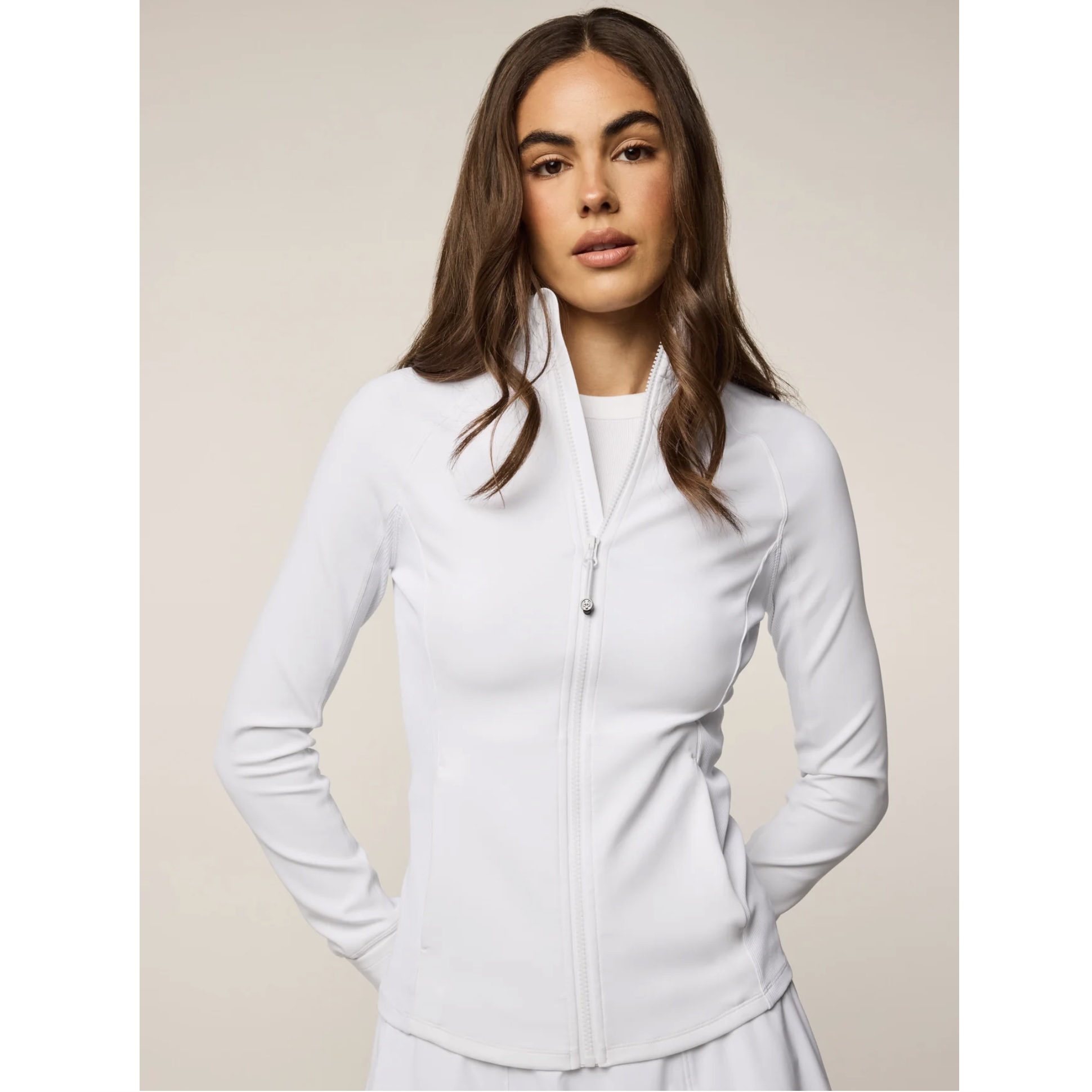 GREYSON Women's Full Zip フルジップ Soleil Arctic ホワイト