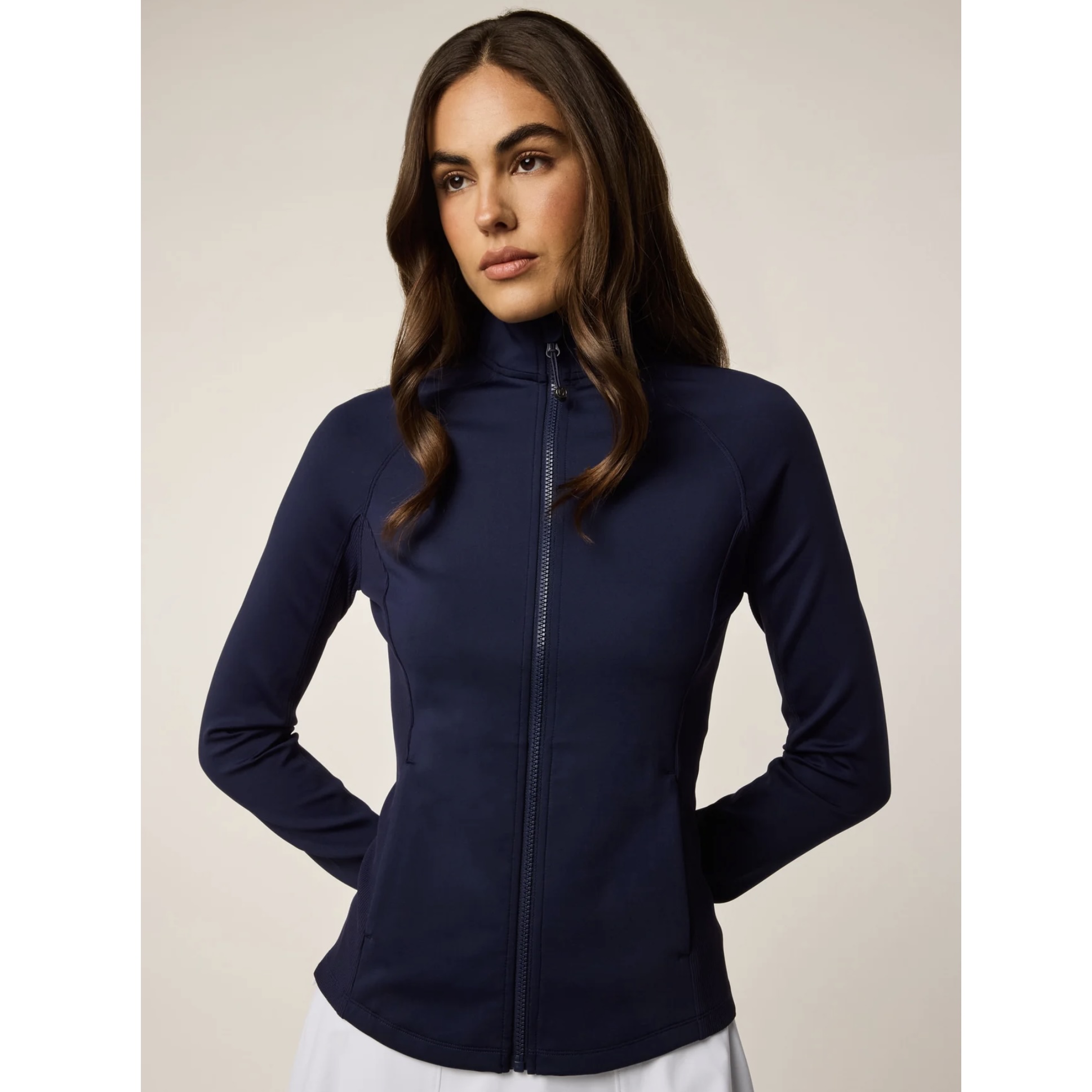 GREYSON Women's Full Zip フルジップ Soleil Maltese Blue ネイビー