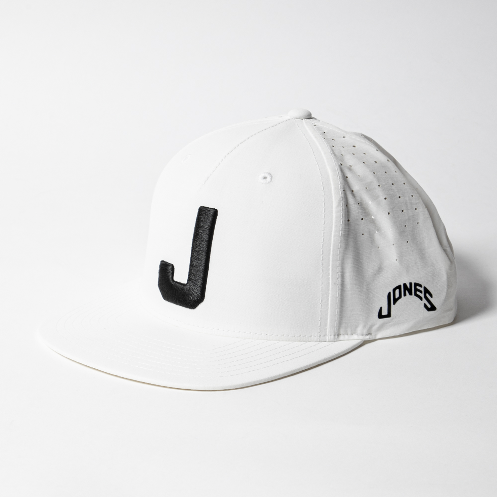 JONES CAP J Punching White
