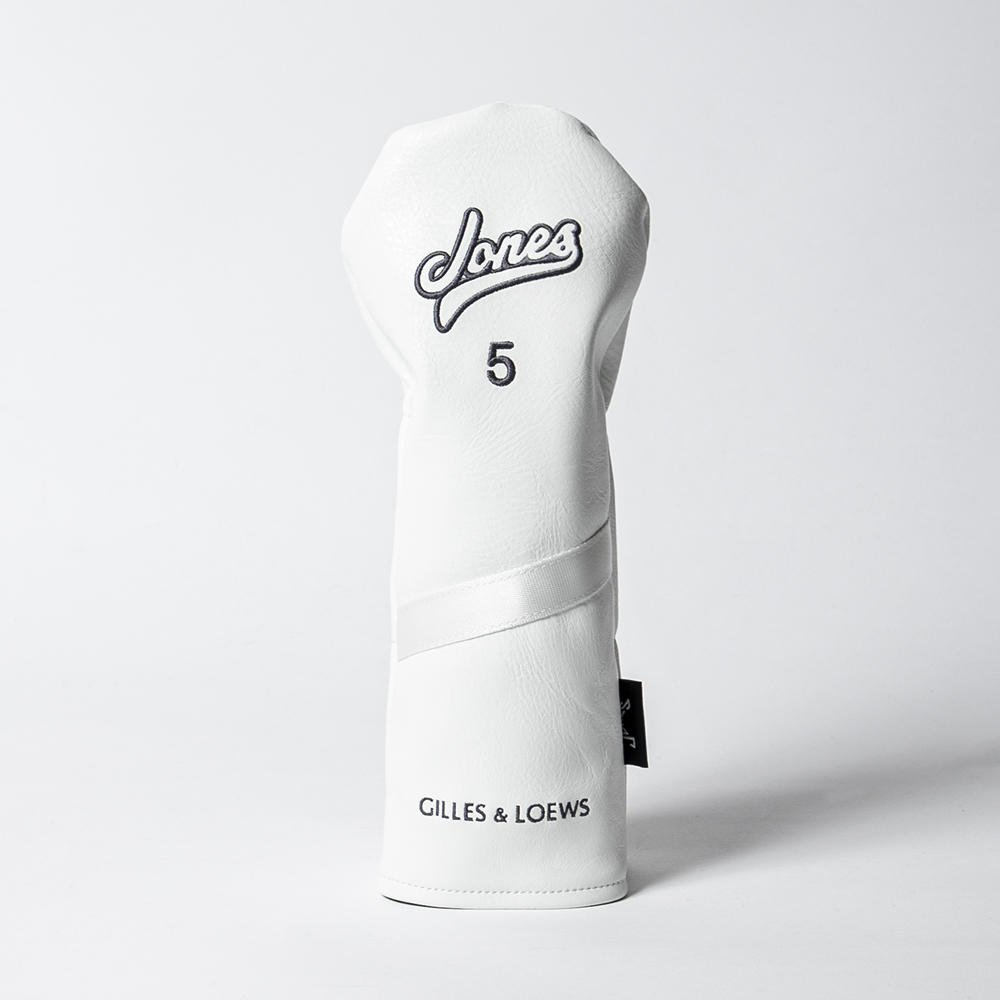 JONES Fairway Wood Cover 5 フェアウェイウッド GILLES & LOEWS ジル＆ロウズ White ホワイト