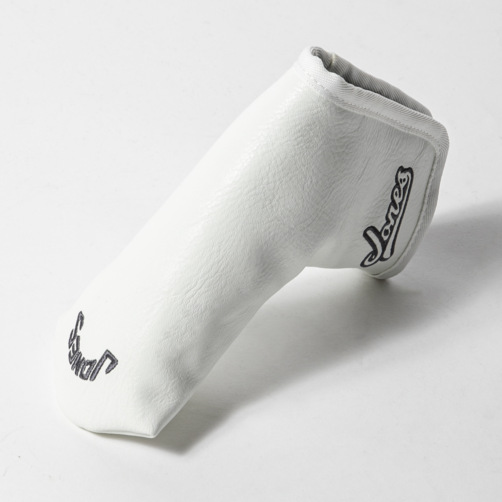 JONES Blade Putter Cover ブレードパターカバー GILLES & LOEWS ジル＆ロウズ White ホワイト