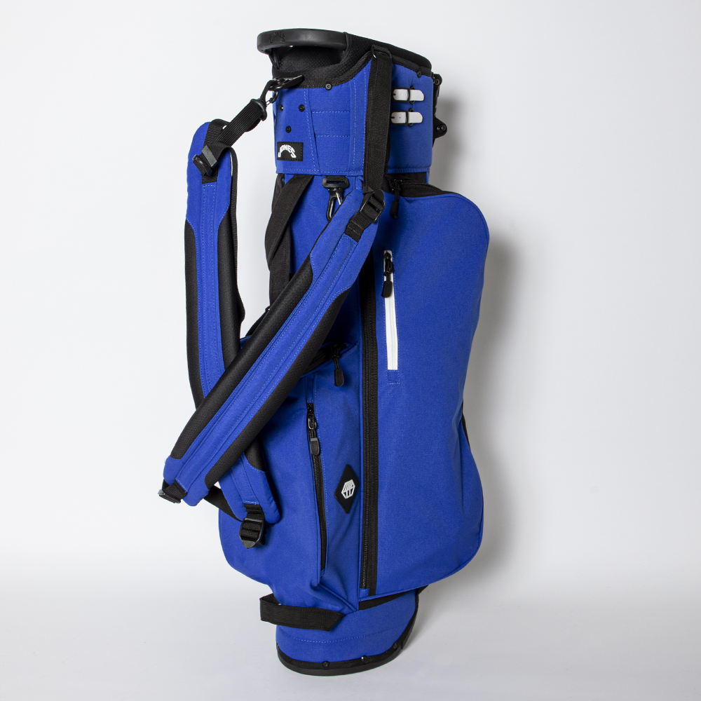 JONES trouper 3.0 Stand Bag Cobalt Blue  ゴルフスタンドバッグ 8.5インチ 軽量リップストップ　正面