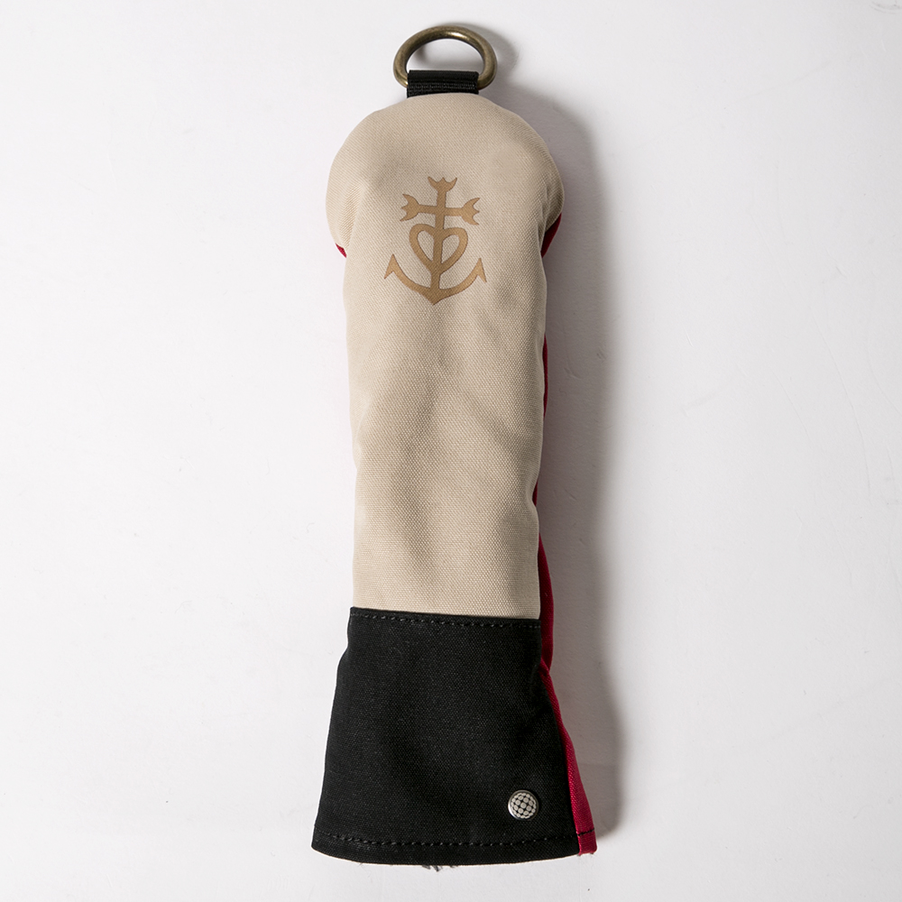 Knee Deep Hybrid Cover Marseille Cotton Canvas Beige x Black x Red