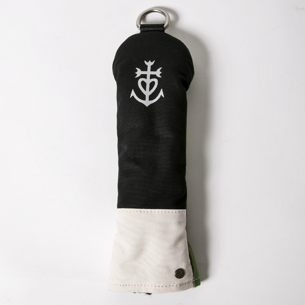 Knee Deep Hybrid Cover Marseille Cotton Canvas Black x Ivory x Green